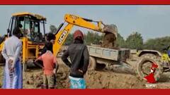 Malda: ভূমি রাজস্ব আধিকারিকদের মদতে মাটি পাচারের অভিযোগ হরিশ্চন্দ্রপুরে। Bangla News