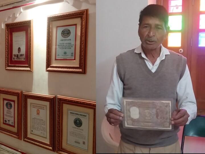 Rajasthan Udaipur Currency Man doctor Vinay Bhanawat win 54 awards, described as currency man on Google ANN Currency Man: इन्होंने 786 के नोट की सीरीज बनाकर विश्व स्तर पर पाए 54 अवॉर्ड, जानें कौन हैं ये 'करंसी मैन' डॉ विनय
