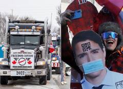 Justin Trudeau ਘਰ ਛੱਡਕੇ ਭੱਜੇ, 50 ਹਜ਼ਾਰ ਤੋਂ ਜ਼ਿਆਦਾ ਟਰੱਕ ਡਰਾਈਵਰਾਂ ਨੇ ਘੇਰਿਆ ਘਰ