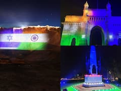 WATCH | India-Israel Ties: Iconic Monuments Lit Up In Both Nations To Mark 3 Decades Of Diplomatic Ties