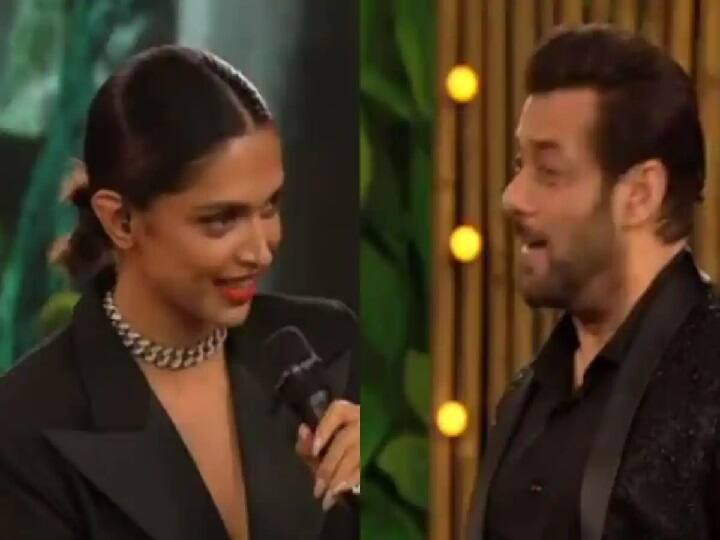Bigg Boss 15 Finale Deepika Padukone reveals Salman Khan's secrets on bigg boss stage Bigg Boss 15 Finale: Deepika Padukone ने Salman Khan के खोले राज़, डेली करती हैं 'दबंग' को फॉलो
