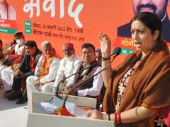 UP Election 2022: बागपत में स्मृति ईरानी ने फिर साधा लाल टोपी पर निशाना, कहा ऐसा हुआ तो...