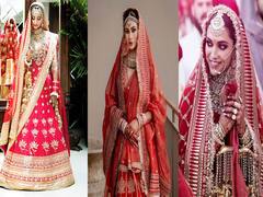 Mouni Roy Wedding Lehanga: Deepika Padukone और Sonam Kapoor के वेडिंग आउटफिट की हुबहू कॉपी था मौनी रॉय का लहंगा, यकीन ना हो तो देख लें तस्वीरें