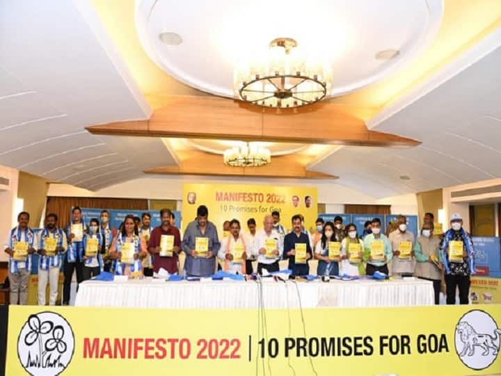 Goa Assembly Polls: TMC Releases Manifesto With 10 Promises. Women, Employment, & Youth In Focus Goa Assembly Polls: TMC Releases Manifesto With 10 Promises. Women, Employment, & Youth In Focus