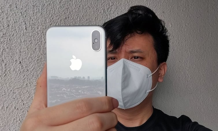 iPhone users may soon be able to use Face ID while wearing a mask iPhone : હવે ફેસ માસ્ક અને ચશ્મા હશે તો પણ અનલૉક થઇ જશે iPhone, જલદી મળશે આ ખાસ ફિચર, જાણો વિગતે