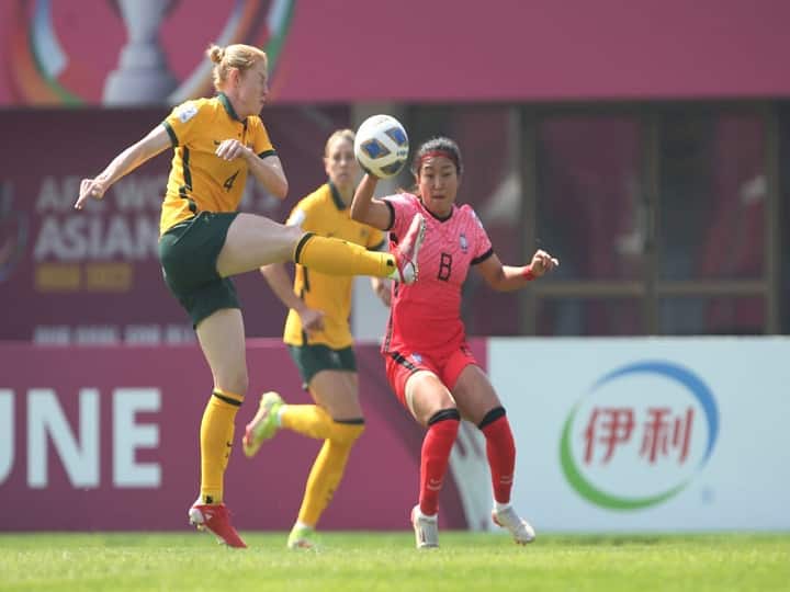 Korea Republic reached semi finals of AFC Women's Asian Cup by beating Australia AFC Women's Asian Cup : चॅम्पियन ऑस्ट्रेलियाला मात देत कोरिया रिपब्लिक उपांत्य फेरीत