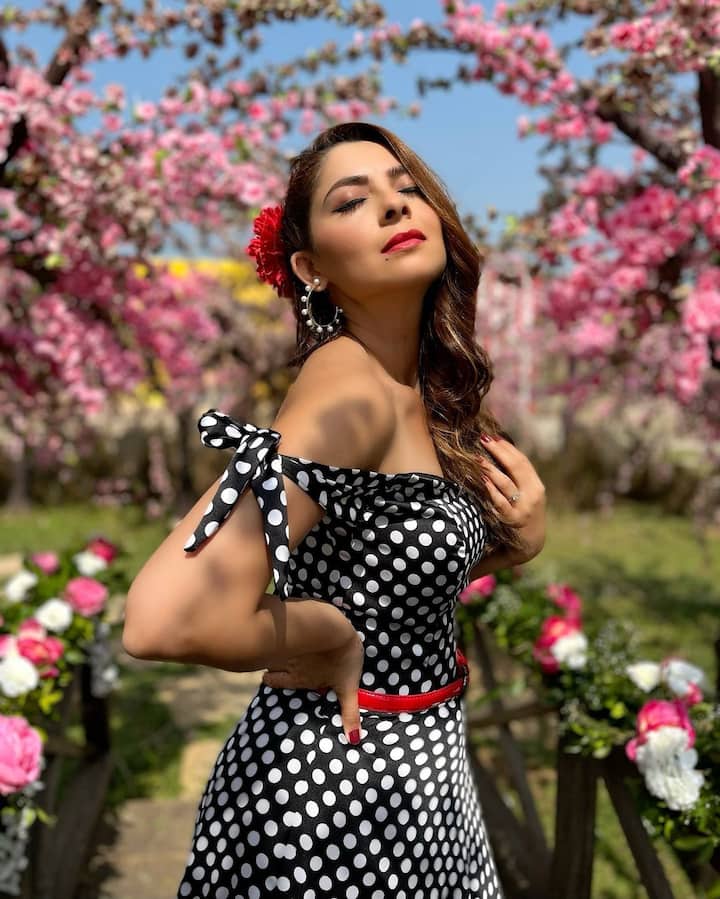 सोनालीचे वेगवेगळ्या  लुक मधले फोटो नेहमीच आपल्या समोर येत असतात. (photo : instagram @sonalee18588)