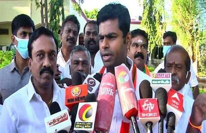 School student suicide should be investigated by CBI - BJP Annamalai பள்ளி மாணவி தற்கொலை தொடர்பாக  சிபிஐ விசாரணை நடத்தவேண்டும் - அண்ணாமலை