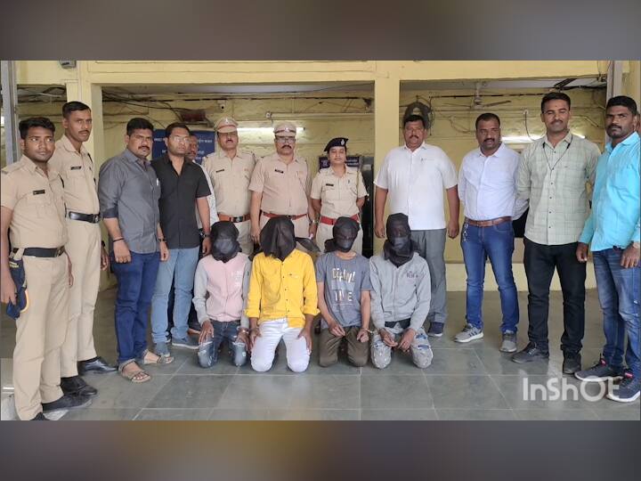 Kalyan Crime News 5 robbers arrested for passenger vigilance thieves included 14 year old boy Kalyan Crime : प्रवाशांच्या सतर्कतेमुळे 5 लुटारू गजाआड; चोरट्यांमध्ये 14 वर्षीय अल्पवयीन मुलाचाही समावेश