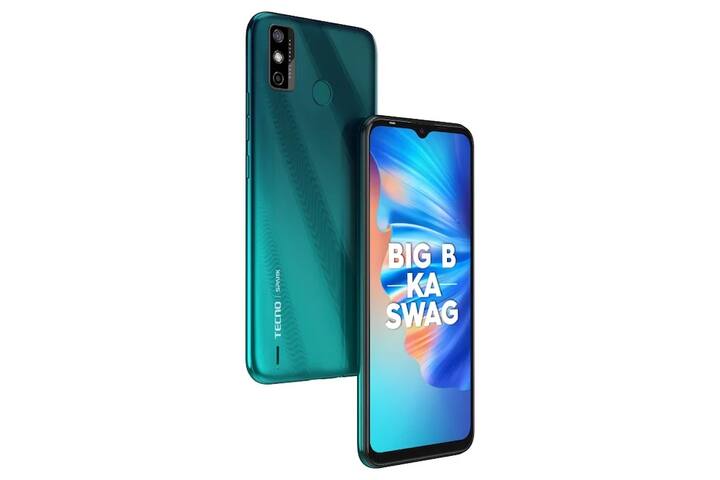 Tecno Spark 6 Go: આ સ્માર્ટફોનમાં 4જીબી રેમની સાથે 64જીબીની ઇન્ટરનલ મેમરી આપવામાં આવી છે. ફોટોગ્રાફી માટે આમાં ડ્યૂલ રિયર કેમેરા સેટઅપ આપવામાં આવ્યો છે. ફોનને પાવર આપવા માટે આમાં 5000mAhની બેટરી આપવામાં આવી છે. આની ડિસ્પ્લે 6.52 ઇંચની છે. ફ્લિપકાર્ટ પર આની કિંમત 9749 રૂપિયા છે.