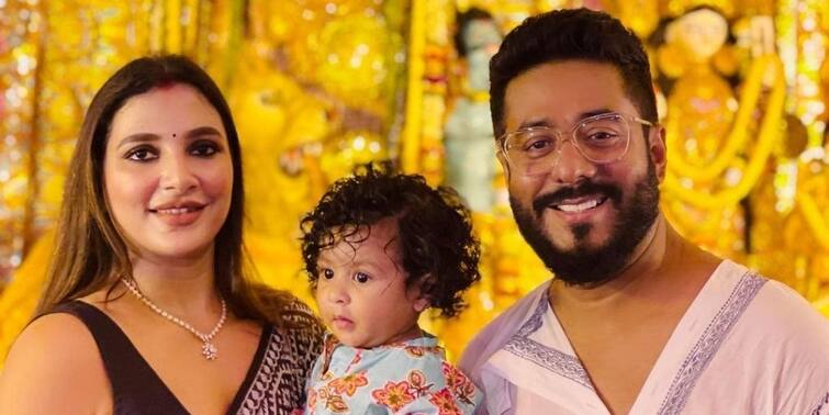 Yuvaan Update: Actress Subhashree Ganguly posts a video of son Yuvaan playing adorably with pet dog Yuvaan: আঙুল উঁচিয়ে, চোখ পাকিয়ে কাকে কড়া শাসনে রাখছে একরত্তি ইউভান?