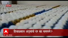 Egg Rates : हिवाळ्यात अंड्यांचे दर का घसरले? पोल्ट्री व्यवसायिकांना मोठा फटका Special Report