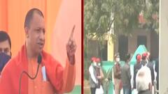 UP Election 2022 : Agra में CM Yogi ने Akhilesh पर किया प्रहार कहा, 'अवसरवादी है सपा'