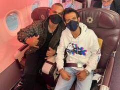 IND vs WI: वनडे सीरीज के लिए Ahmedabad पहुंची Team India, चहल ने धवन के साथ शेयर की फोटो