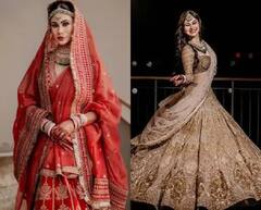 Mouni Roy Wedding Looks : वधूच्या अवतारात खुलून दिसतंय मौनी रॉयचं रूप, संगीतपासून ते लग्नापर्यंत पाहा तिचा लूक