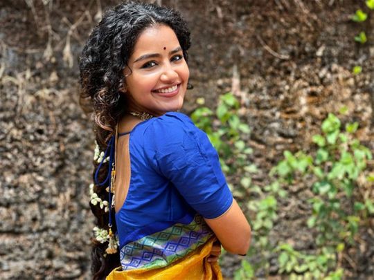 Anupama Parameswaran, 2018, hd, wallpaper, exclusive, saree, photoshoot,  latest | Gethu Cinema