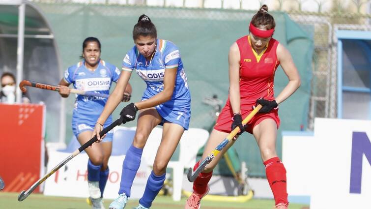 Indian women's hockey team beat China 7-1 in FIH Hockey Pro League 2021-22 match in Muscat in Oman Hockey Pro League 2021-22: হকি প্রো লিগে চিনকে ৭-১ গোলে হারাল ভারতের মহিলা দল