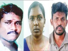 குடிபோதையில் இருந்த கணவன்..! கழுத்தை நெரித்து கொன்ற மனைவி, கள்ளக்காதலன் கைது..!