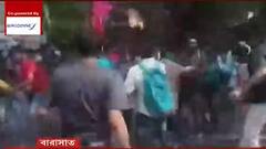 School Reopening Agitation : এয়ারপোর্ট থেকে বারাসাত, স্কুল খোলার দাবিতে জোরদার আন্দোলনে SFI|Bangla News