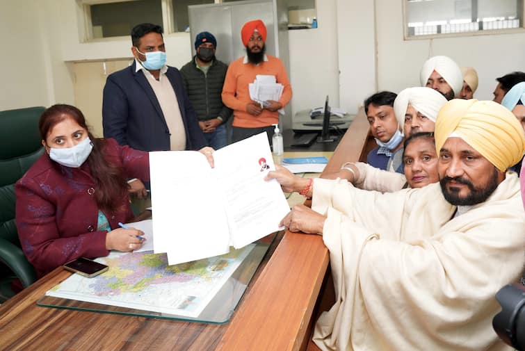 Charanjit Channi also filed nomination from Bhadaur seat, seeking peoples support Punjab Election: ਚਰਨਜੀਤ ਚੰਨੀ ਨੇ ਭਦੌੜ ਸੀਟ ਤੋਂ ਵੀ ਭਰੀ ਨਾਮਜ਼ਦਗੀ, ਮੰਗਿਆਂ ਲੋਕਾਂ ਦਾ ਸਹਿਯੋਗ