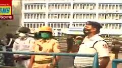 Saltlake: স্কুল কলেজ খোলার দাবিতে বিকাশ ভবনের সামনে বিক্ষোভ ABVP-র|Bangla News