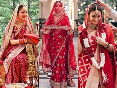 Actresses Bridal Look: इन एक्ट्रेसेस ने अपनी शादी के लिए हैवी लहंगे को छोड़ पहनी साड़ियां, निखरकर सामने आई खूबसूरती