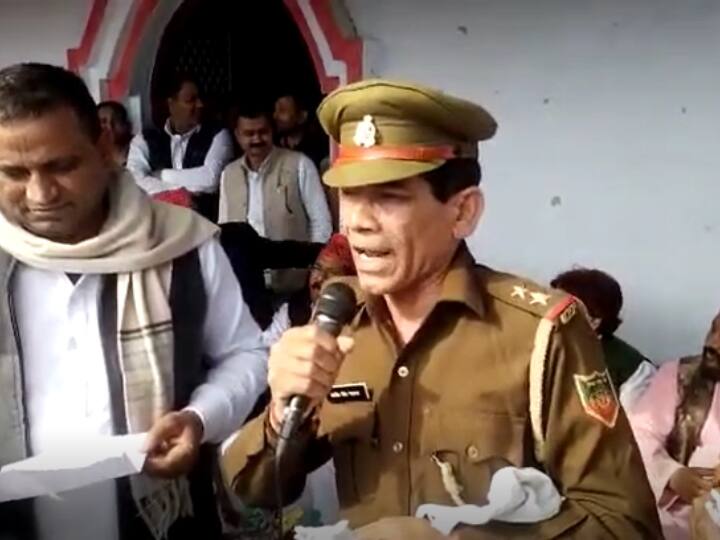 Meerut forest inspector resigned made allegations on BJP MLA Sangeet Som Dinesh Khatik ANN UP Election 2022: वन दारोगा ने भरी सभा में दिया इस्तीफा, बीजेपी के इन नेताओं पर लगाया गंभीर आरोप