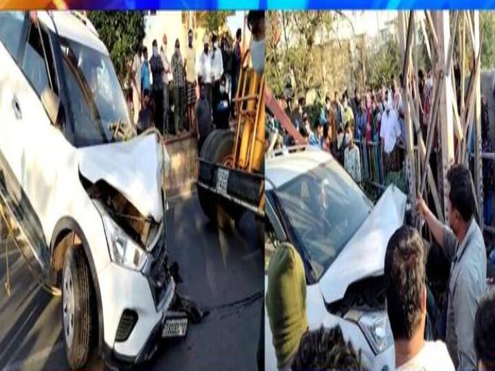 minor runs car over people sitting on footpath in karimnagar ,Hydrabad தெலங்கானா: குடிபோதையில் காரை குடிசைக்குள் விட்ட சிறுவன்! 4 பேர் உயிரிழப்பு