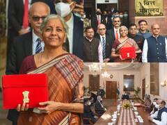 IN PICS | Budget 2022: No Bahi Khata, No Briefcase, FM Nirmala Sitharaman's Budget In Digital Format