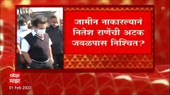 Nitesh Rane Bail Rejected : नितेश राणेंचा जमीन अर्ज कोर्टाने फेटाळला, राणेंना मोठा धक्का ABP Majha