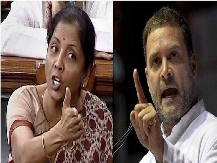 Finance Minister Nirmala Sitharaman attacks Rahul Gandhi for his remark on Budget 2022 Union Budget 2022 | ''சொந்த வேலையைக் கூட செய்யத் தெரியாத ஆளு..'' - ராகுல்காந்தியை காட்டமாக விமர்சித்த நிர்மலா