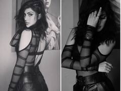 Rhea Chakraborty Photos : ट्रांसपेरेंट टॉप में दिखा Rhea Chakraborty का पुराना अंदाज़, खुले बालों में लगीं खूबसूरत