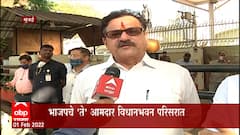 Maharashtra BJP MLA : भाजपचे ते आमदार विधानभवन परिसरात ABP Majha