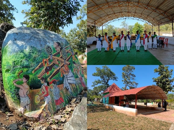 Chhattisgarh News : छत्तीसगढ़ के दंतेवाड़ा में बना पहला मॉडल देवगुड़ी, जिसकी मुख्यमंत्री ने भी की तारीफ, पर्यटकों के लिए बना आकर्षण का केंद्र Chhattisgarh News : छत्तीसगढ़ के दंतेवाड़ा में बना पहला मॉडल देवगुड़ी, जिसकी मुख्यमंत्री ने भी की तारीफ, पर्यटकों के लिए बना आकर्षण का केंद्र