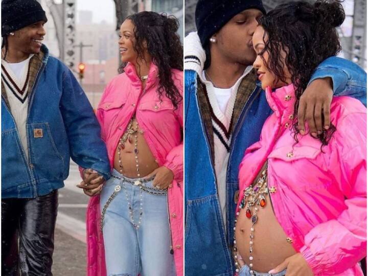 Rihanna Is Pregnant With Her First Child With Boyfriend A$AP Rocky, Flaunts Baby Bump Rihanna Is Pregnant With Her First Child With Boyfriend A$AP Rocky, Flaunts Baby Bump