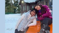 Sara Ali Khan: বরফের দেশে সারা আলি খান, সঙ্গী ভাই ইব্রাহিম