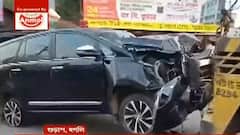 Accident: দুর্ঘটনার কবলে কারিগরি শিক্ষামন্ত্রী হুমায়ুন কবীরের গাড়ি, আহত স্ত্রী সহ ৩। Bangla News