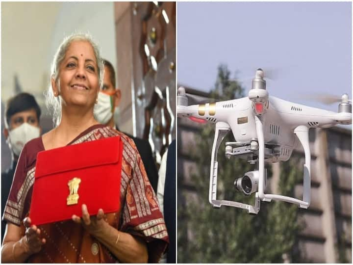 Union Budget 2022-23 Highlights Agriculture kisan drone shakti plan crop assessment land records, spraying of insecticides -FM Nirmala Sitharaman Union Budget 2022: ‛நிலங்களை அளவிட ‛ட்ரோன் சக்தி’ திட்டம்... பறந்த படி பரப்பளவு அளவீடு’ -பட்ஜெட்டில் அறிவிப்பு!