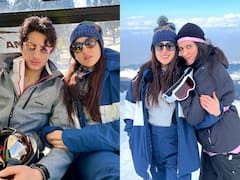 Sara Ali Khan Ibrahim Ali Khan Photos: कश्मीर की वादियों में मस्ती करती नजर आईं Sara Ali Khan, शेयर कीं भाई Ibrahim के साथ तस्वीरें