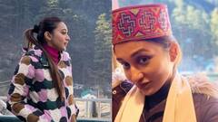 Mimi Chakraborty: নদী আর বরফে ঢাকা পাহাড়, মিমির সোশ্যাল মিডিয়ায় ছুটিযাপনের ছবি