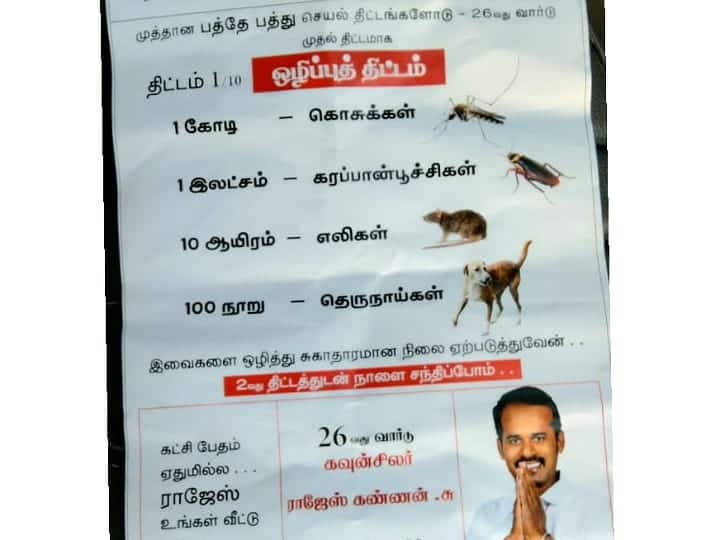 எலி கூண்டுடன் பிரச்சாரத்தை மேற்கொண்டு கரூர் சுயேச்சை வேட்பாளர்.. காரணம் தெரியுமா?