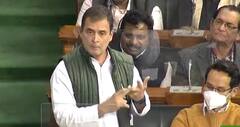 Congress MP Rahul Gandhi says, 'NDA govt pushed people towards poverty'