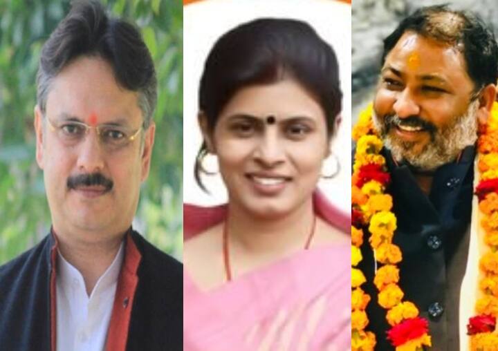 UP Election 2022: लखनऊ की सरोजनी नगर सीट पर पति-पत्नी की लड़ाई में तीसरे ने मारी बाजी, जानिए- क्यों कटा दोनों का पत्ता? BJP cut Swati Singh's ticket, Rajeshwar Singh will be the candidate from Sarojini Nagar seat UP Election 2022: लखनऊ की सरोजनी नगर सीट पर पति-पत्नी की लड़ाई में तीसरे ने मारी बाजी, जानिए- क्यों कटा दोनों का पत्ता?