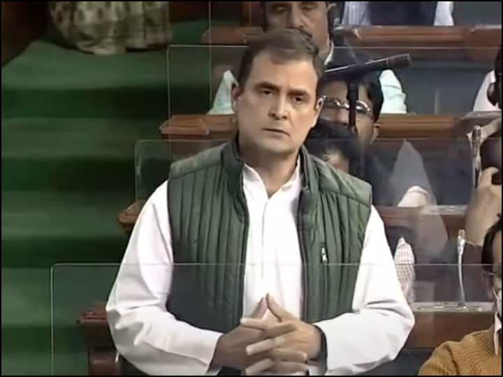 Budget 2022: Rahul Gandhi Speech in parliament over President Ram Nath Kovind speech Budget 2022: राहुल गांधी का मोदी सरकार पर हमला, बोले- 27 करोड़ लोगों को हमने गरीबी से निकाला, आपने 23 करोड़ को गरीबी में धकेला
