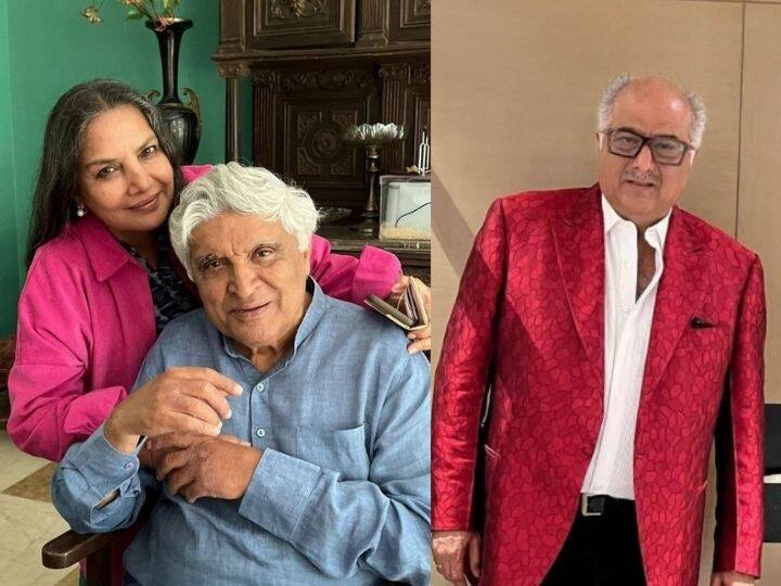 shabana azmi tests covid1 positive Boney Kapoor comment on post Shabana Azmi : 'जावेद अख्तरांपासून लांब रहा'; बोनी कपूर यांचा शबाना आझमींना सल्ला