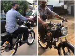 Watch: शख्स ने देसी जुगाड़ लगा साइकिल को बुलेट में बदला, काफी सस्ते में पूरा किया अपना सपना