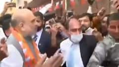 Amit Shah campaigns Door to Door in Uttar Pradesh's Budaun