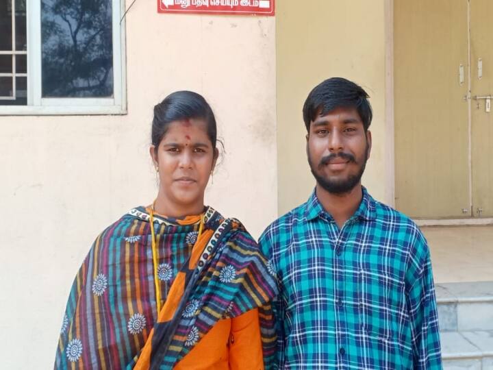 Love married couple abducted in Cuddalore - Relatives complain about DMK official காதல் திருமணம் செய்த தம்பதி கடத்தல் - திமுக பிரமுகர் மீது உறவினர்கள் புகார்