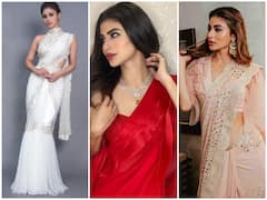 Mouni Roy Saree Look: शादी के बाद कुछ ऐसे ससुराल में तैयार होती हैं मौनी रॉय, साड़ी में बेहद खूबसूरत लगती हैं मिसेज नांबियार