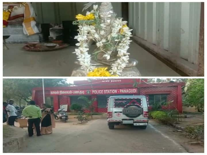 Thirunelveli Silver statue recovered from pond  Intensive investigation by Panakudi police நெல்லை | குளத்தில் இருந்து மீட்கப்பட்ட வெள்ளி லட்சுமி சிலை.. பணகுடி போலீசார் தீவிர விசாரணை..